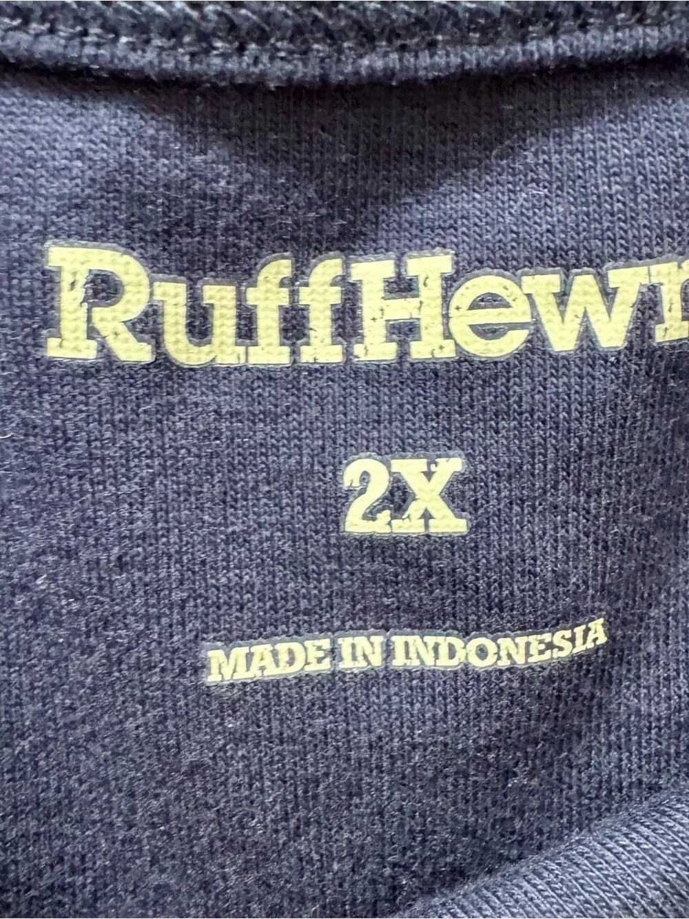 Ruff Hewn Women’s Navy Blue Cami, Size 2X - Picture 2 of 3